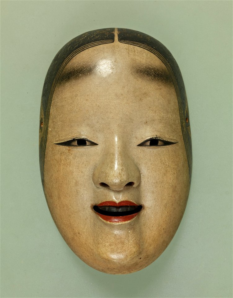 Ko-omote (Noh mask), Tokyo National Museum C-1552