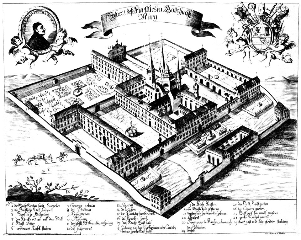 Kloster Muri (Wickart 1701)