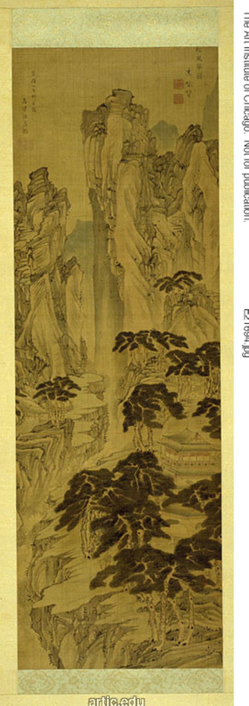 Ko Fuyo - Pine-Scented Wind, the Harmony of a Lute - 1989.629 - Art Institute of Chicago