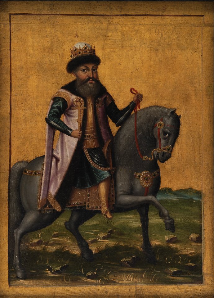 KMS 1402 Ubekendt - Aleksej Mikhajlovitj (1645-76), russisk zar - KMS1402 - Statens Museum for Kunst
