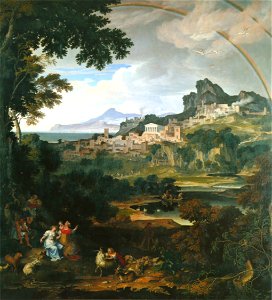 Joseph Anton Koch - Paysage héroïque
