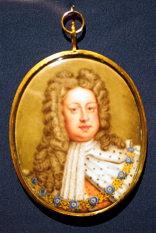 Kneller - Georg I. - Miniaturen Bomann-Museum