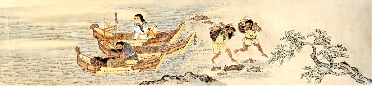 Kodama Teiryo - Scenes of the Ezo Fishing Grounds - Google Art Project