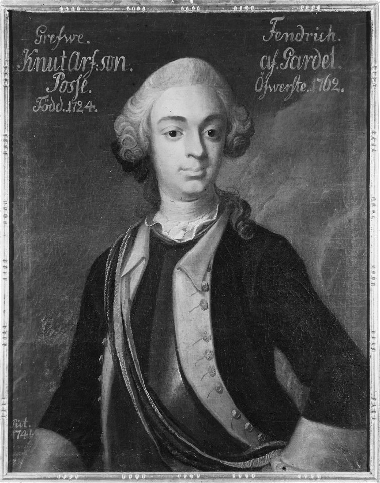 Knut Arvidsson Posse, 1724-88 (Olof Arenius) - Nationalmuseum - 15044