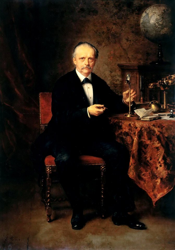 Hermann von Helmholtz by Ludwig Knaus