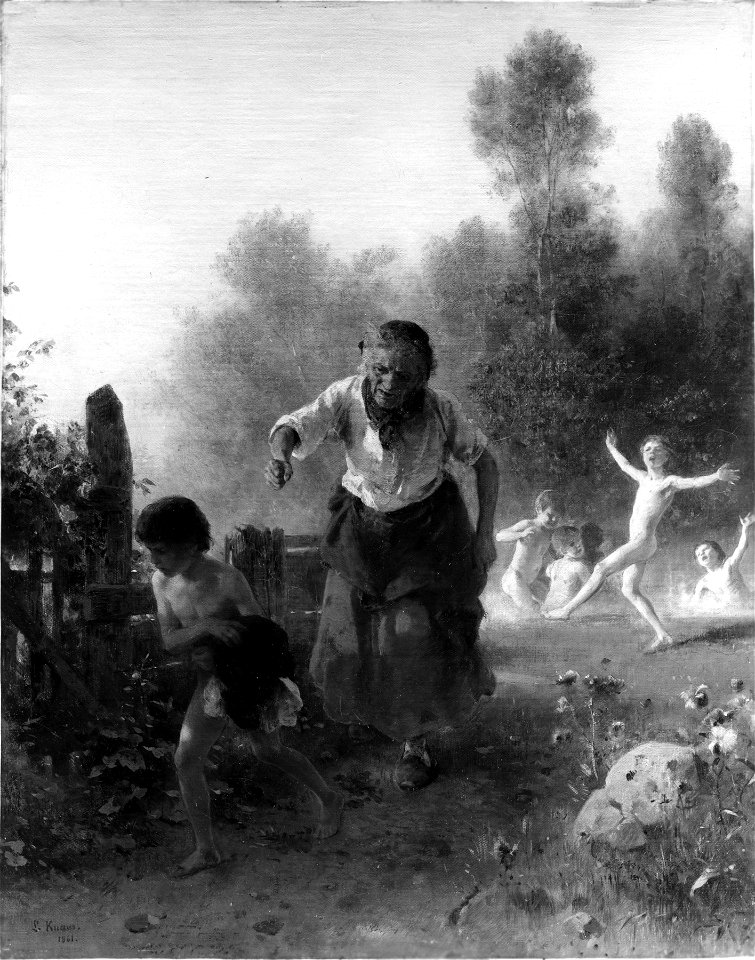 Ludwig Knaus - The Truant - Walters 37187
