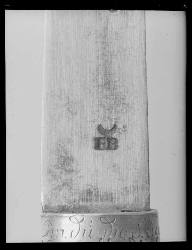 Kniv , Sverige 1758 - Livrustkammaren - 45369