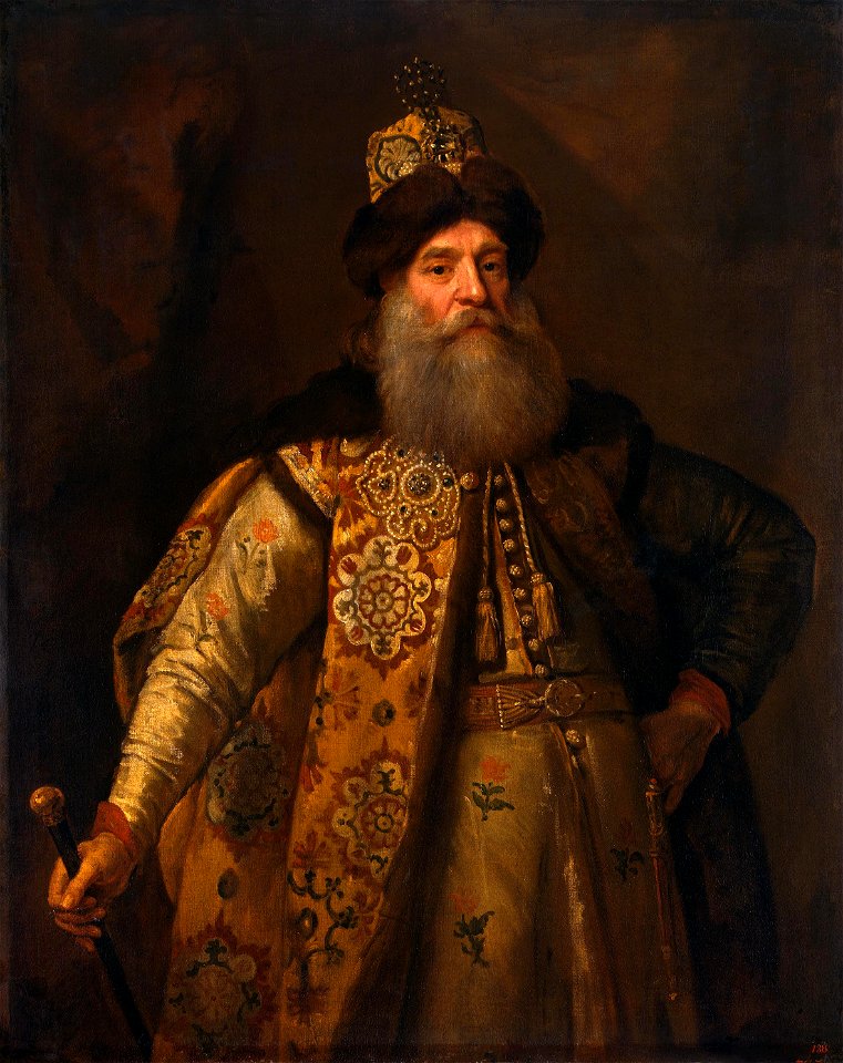 Godfrey Kneller - Portrait of P.Potemkin (1682, Hermitage)