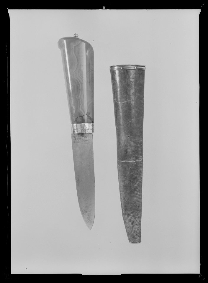 Kniv , Sverige 1758 - Livrustkammaren - 2022