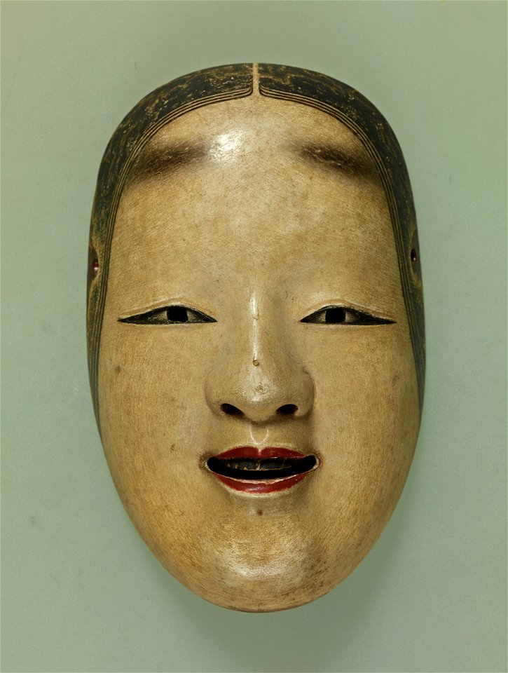 Ko-omote (Noh mask), Tokyo National Museum C-1551
