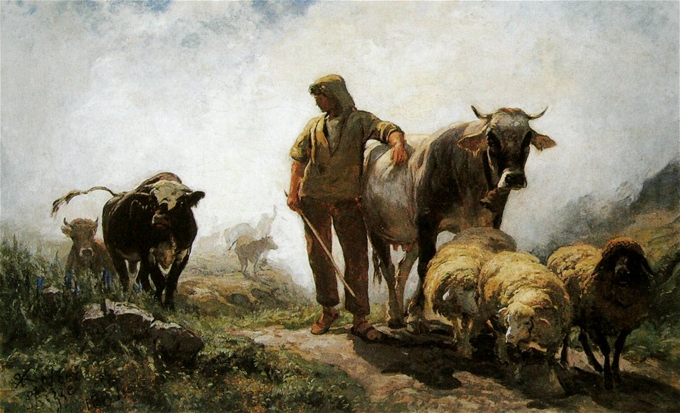 Koller Alpaufzug 1881