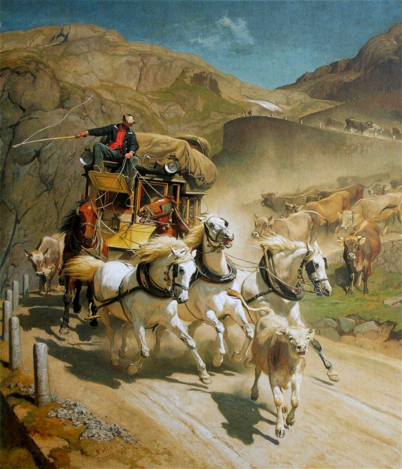 Koller Gotthardpost 1873