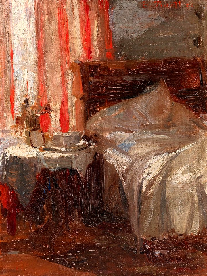 Broncia Koller-Pinell - Schlafzimmermotiv