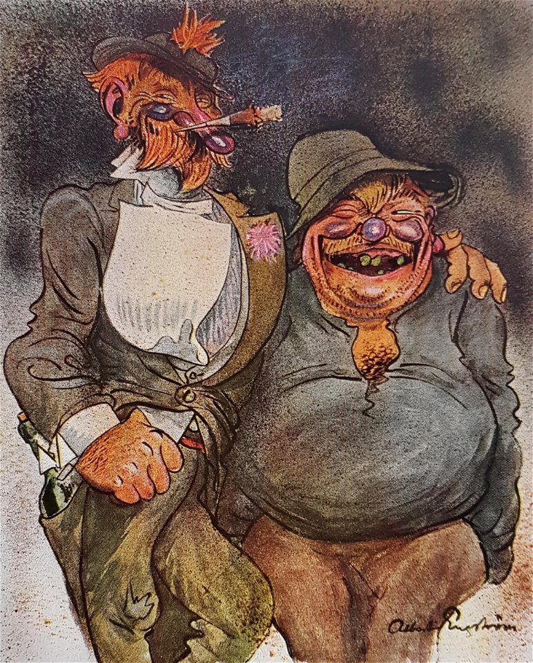 Kolingen och Bobban x Albert Engström 1916