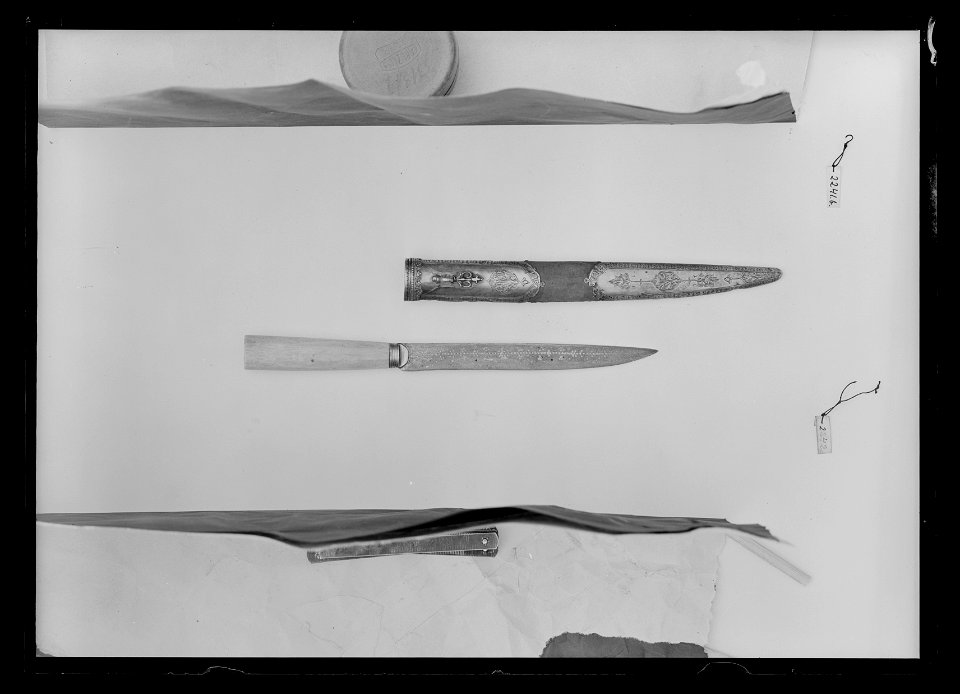 Kniv, 1800-talets början - Livrustkammaren - 26175