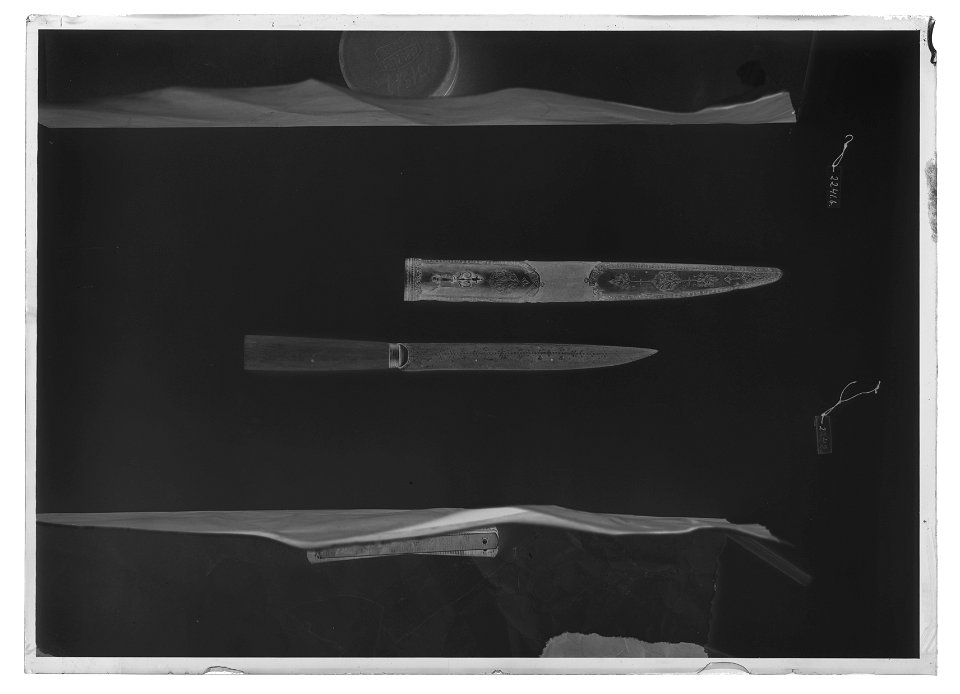 Kniv, 1800-talets början - Livrustkammaren - 26175-negative