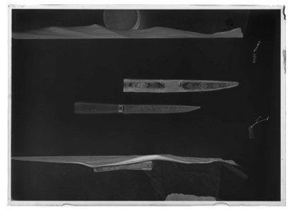 Kniv, 1800-talets början - Livrustkammaren - 26175-negative