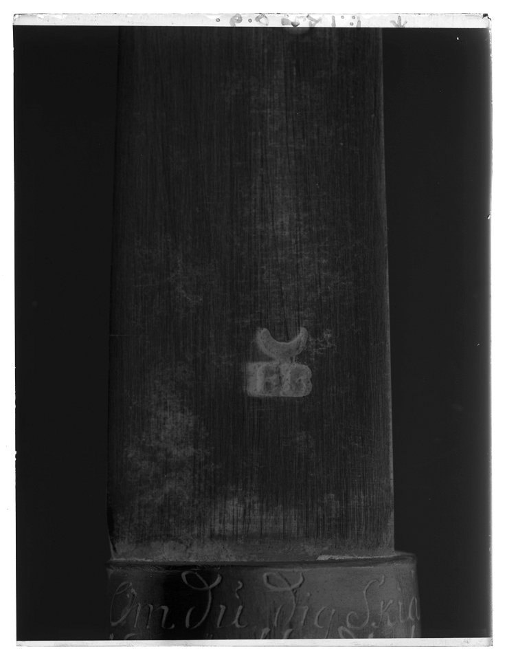 Kniv , Sverige 1758 - Livrustkammaren - 45369-negative