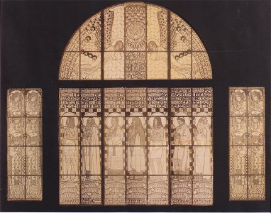 Kolo Moser - Kirche am Steinhof - Westfenster