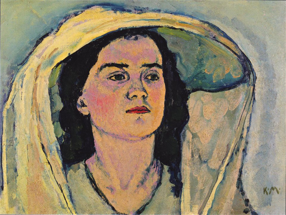Kolo Moser - Porträtstudie zu „Venus ind der Grotte“ - ca1914