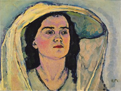 Kolo Moser - Porträtstudie zu „Venus ind der Grotte“ - ca1914