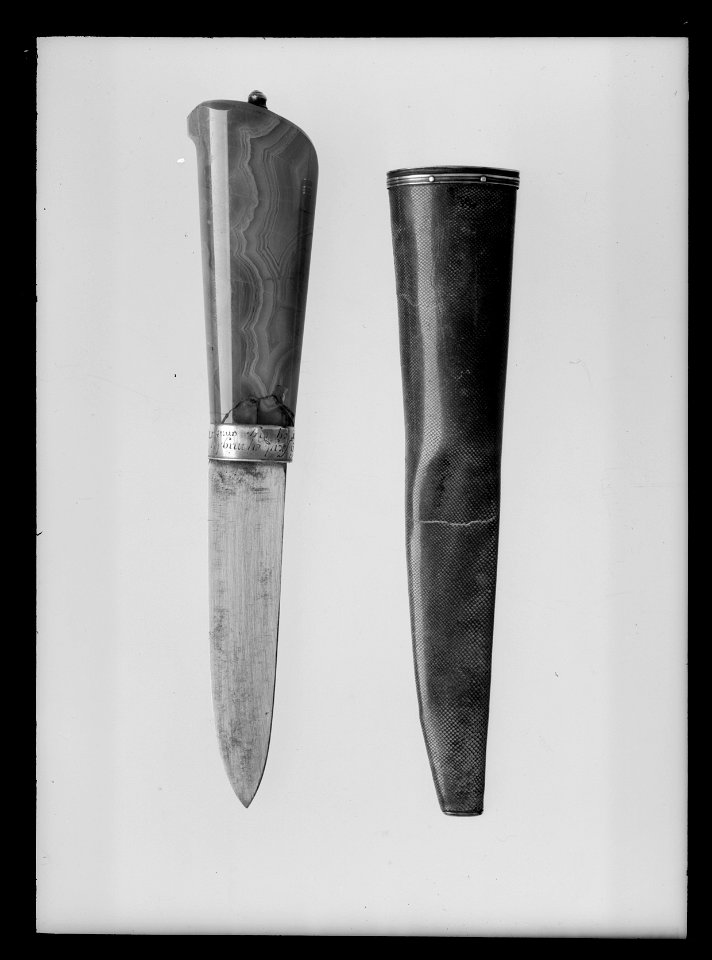 Kniv , Sverige 1758 - Livrustkammaren - 78618