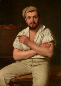 Christen Købke - Bagermester P. Ryder