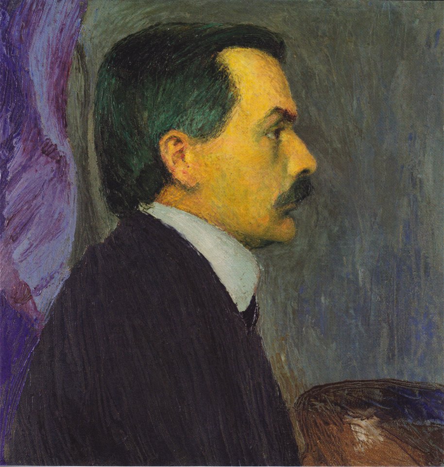 Kolo Moser - Selbstporträt - ca1910