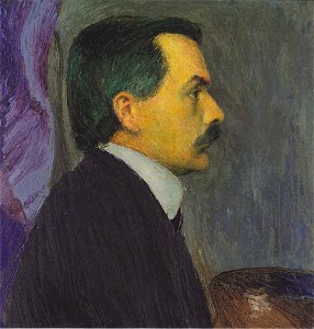 Kolo Moser - Selbstporträt - ca1910
