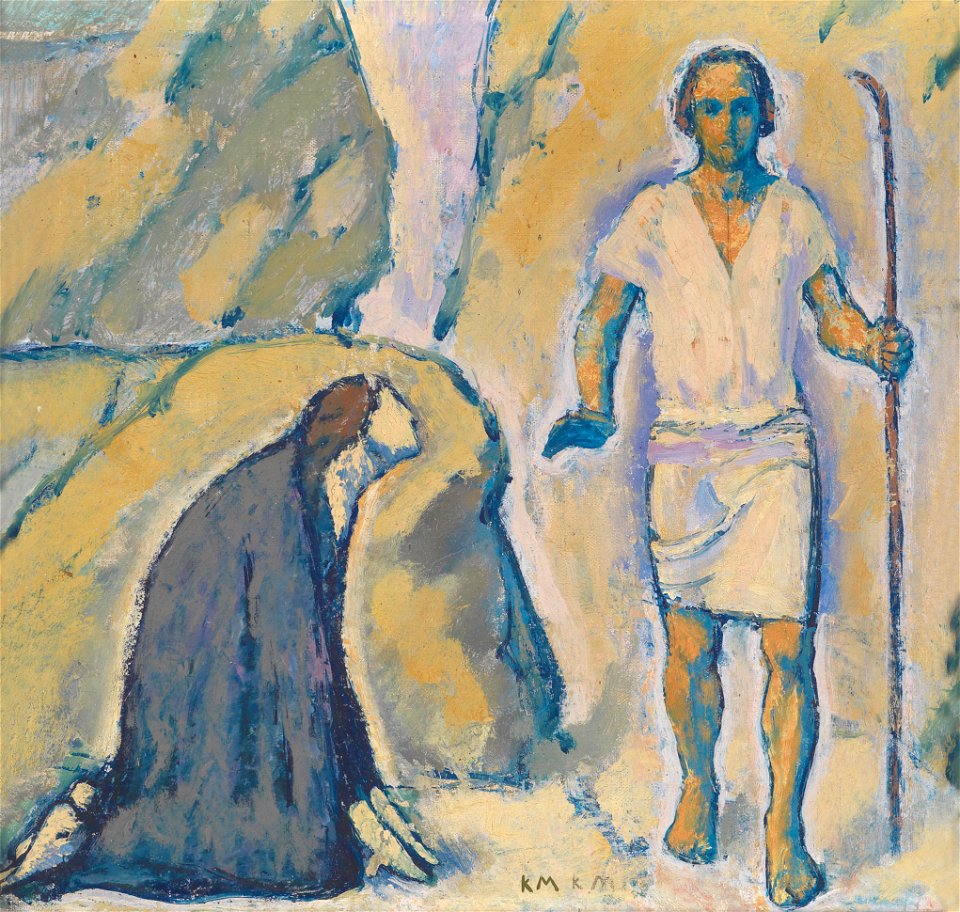 Koloman Moser Christus und Magdalena c1913