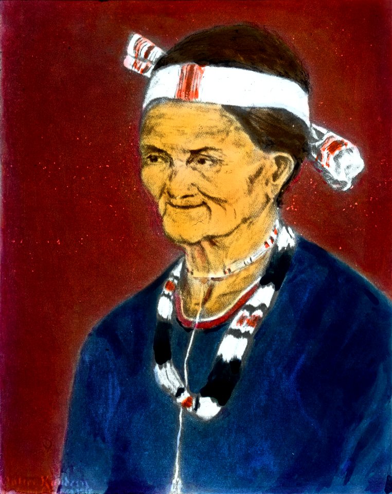 Koelawi, Central-Celebes. Tina Neo, to balia eller prästinna - SMVK - 1545D