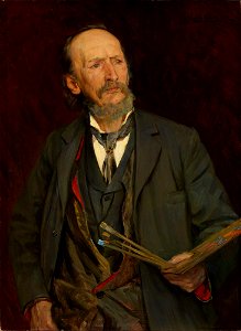 Fredrik Kolstø - Portrait of the Painter Amaldus Nielsen - NG.M.00627 - National Museum of Art, Architecture and Design