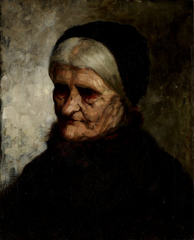 Robert Koehler - Head of an Old Woman - 01.1 - Minneapolis Institute of Arts
