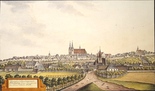 Koenigl. Leibgedingstadt Chrudim West Süd, gemahlt von Joann Venuto 1816