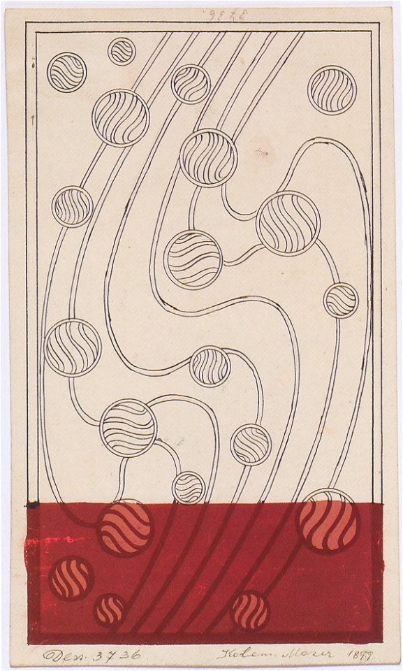 Kolo Moser - Seifenblasen - 1899