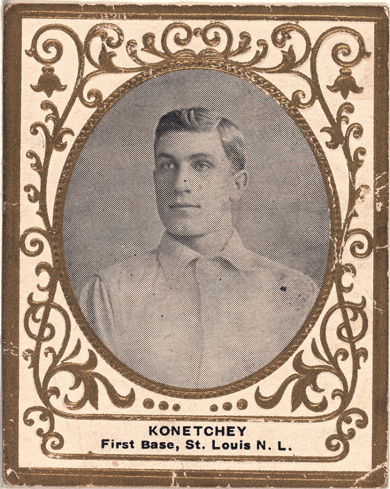 Konetchey, St. Louis Cardinals, baseball card portrait LCCN2007683778