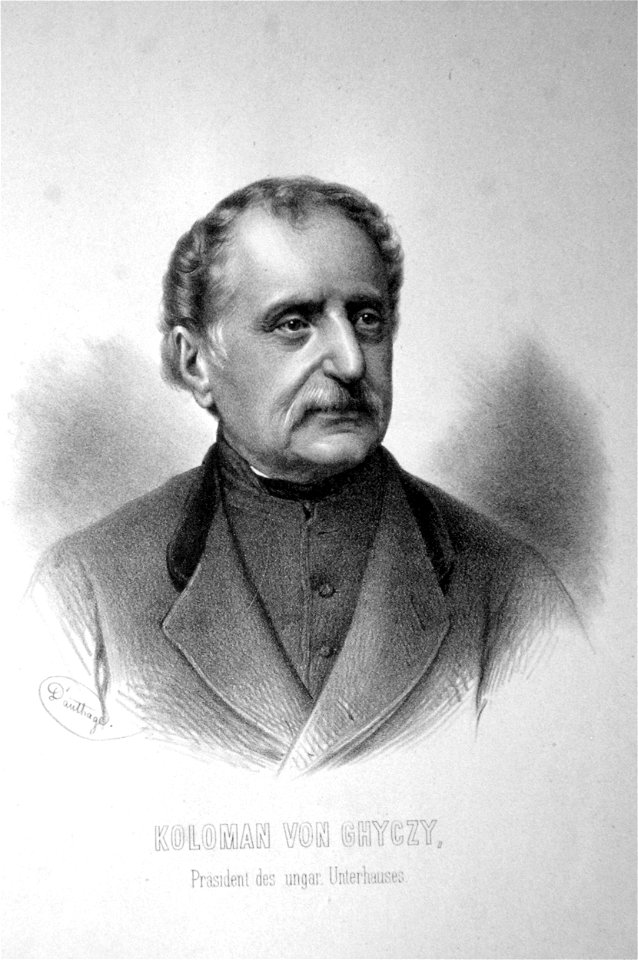 Koloman von Ghyczy Litho