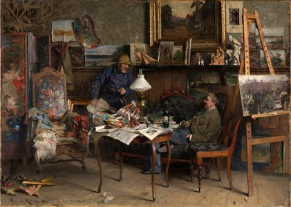 Fredrik Kolstø - From my atelier - NG.M.04339 - National Museum of Art, Architecture and Design