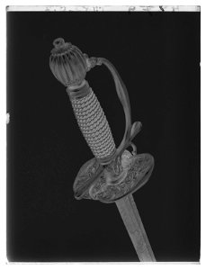 Kommendervärja, Sverige, tillverkad i Sachsen 1706-1707 - Livrustkammaren - 45367-negative