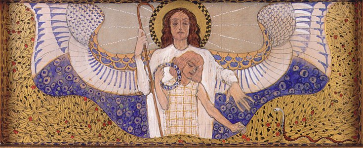 Kolo Moser - Kirche am Steinhof - Schutzengel