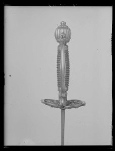 Kommendervärja, Sverige, tillverkad i Sachsen 1706-1707 - Livrustkammaren - 19583