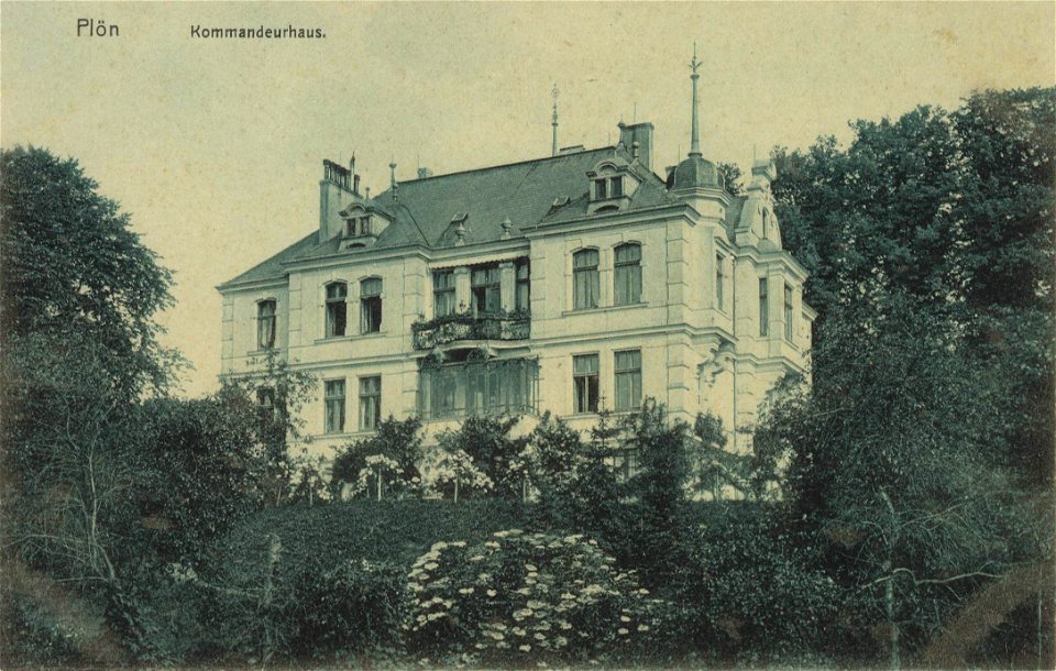 Kommandeurhaus Plön um 1900