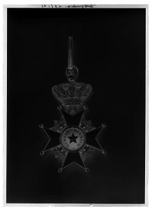 Kommendörskors, Nordstjärneorden, 1800-talets slut - Livrustkammaren - 60503-negative