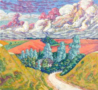 Konrad Mägi. Teel Viljandist Tartusse. 1915-1916