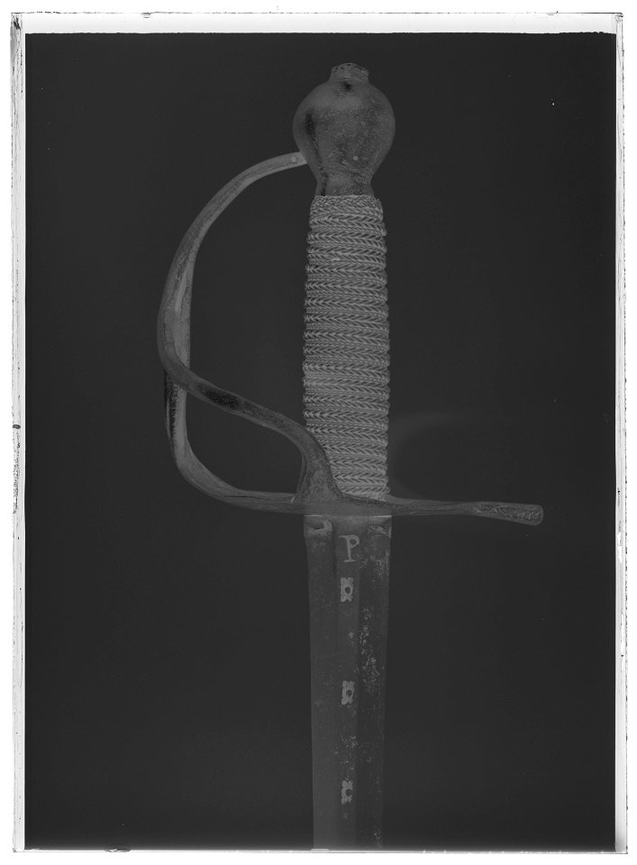 Kommissvärja m, 1685, Vira bruk, Sverige - Livrustkammaren - 1998-negative