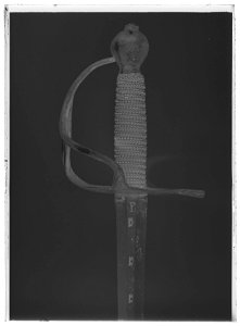 Kommissvärja m, 1685, Vira bruk, Sverige - Livrustkammaren - 1998-negative