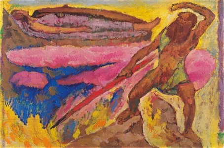 Kolo Moser - Wotan und Brünhilde - ca1915
