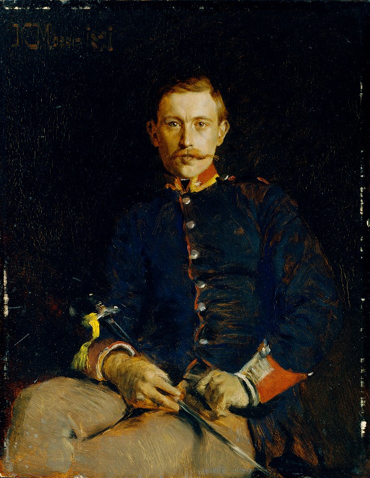 Koloman Moser - Franz Dangl in Uniform - 6308 - Österreichische Galerie Belvedere