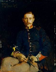 Koloman Moser - Franz Dangl in Uniform - 6308 - Österreichische Galerie Belvedere