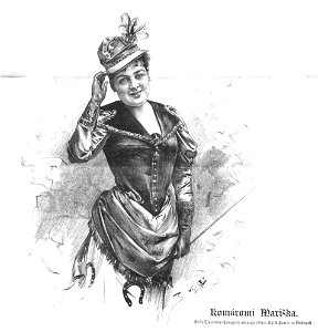 Komaromi Mariska 1894 Vilimek